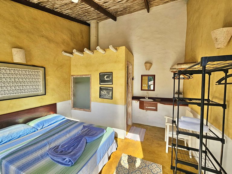 Villa com piscina, loft e 5 Suítes – Praia do Léo