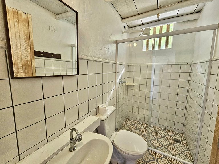 Villa com piscina, loft e 5 Suítes – Praia do Léo