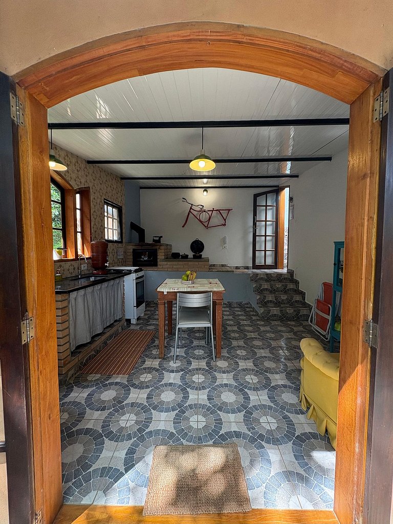 Casa Caipira – Refúgio na Floresta - Rota do Vinho