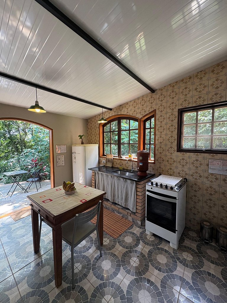 Casa Caipira – Refúgio na Floresta - Rota do Vinho