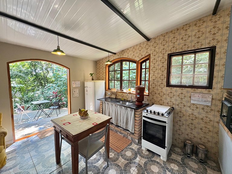 Casa Caipira – Refúgio na Floresta - Rota do Vinho