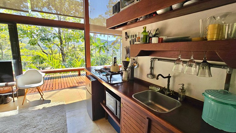 Loft Exclusivo com Banheira e Vista Espetacular