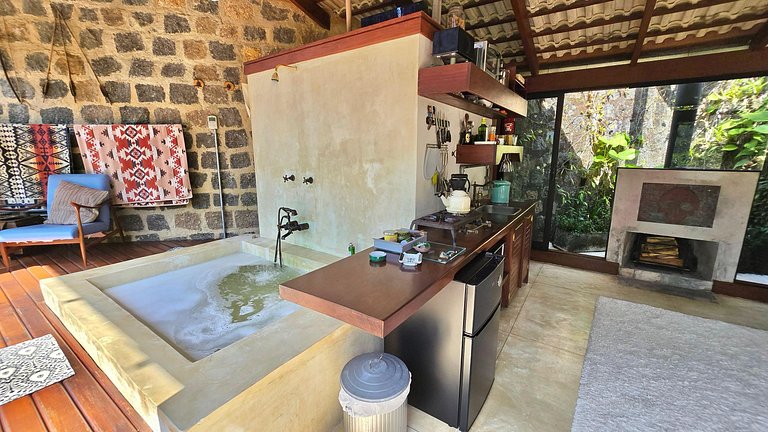 Loft Exclusivo com Banheira e Vista Espetacular