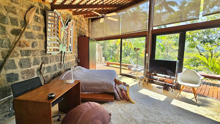 Loft Exclusivo com Banheira e Vista Espetacular