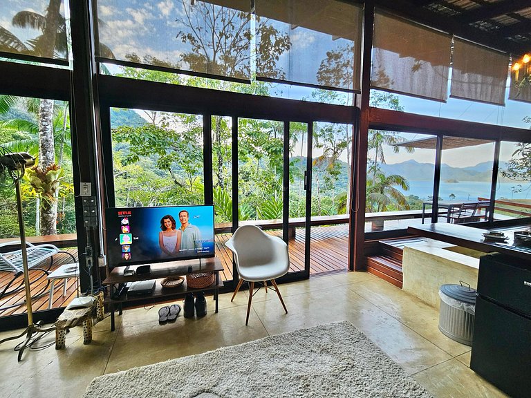 Loft Exclusivo com Banheira e Vista Espetacular