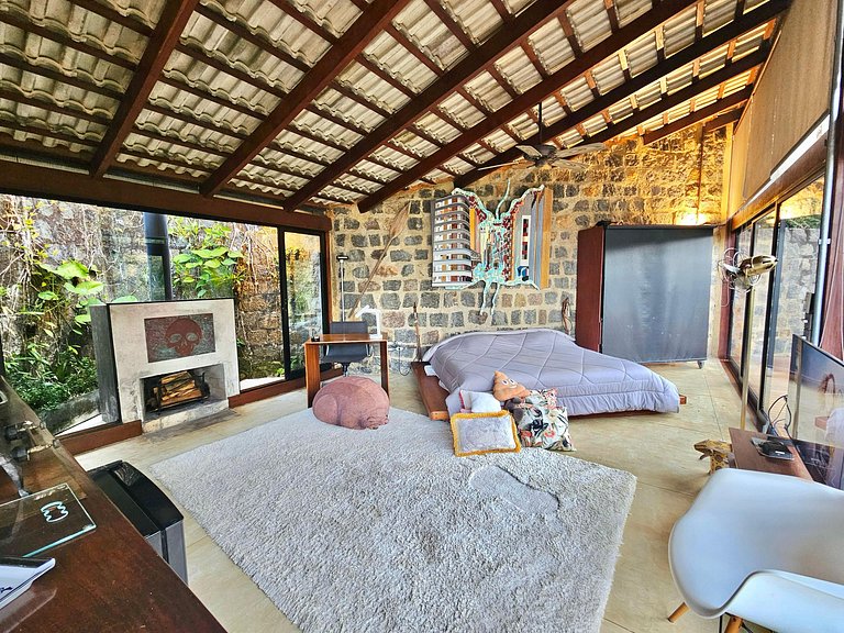 Loft Exclusivo com Banheira e Vista Espetacular