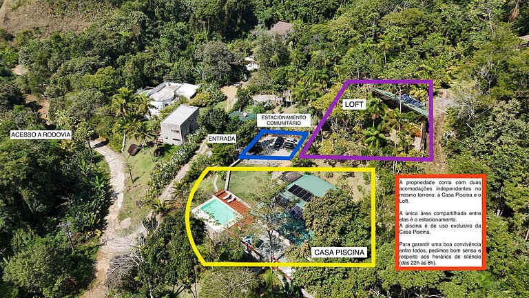 Casa com Piscina Aquecida e Vista Deslumbrante