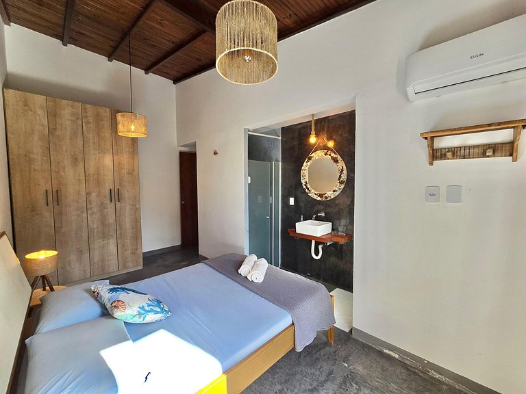 Casa em Taipu de Fora com Piscina - 100m da Praia