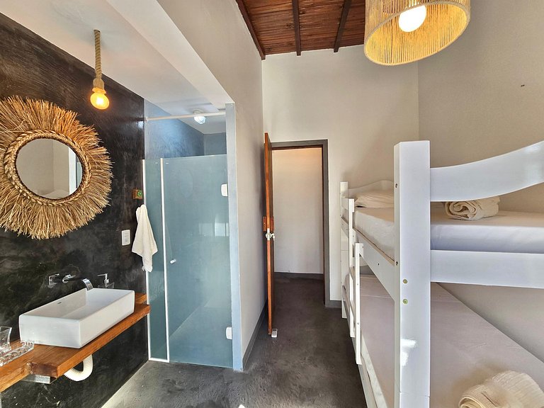 Casa em Taipu de Fora com Piscina - 100m da Praia