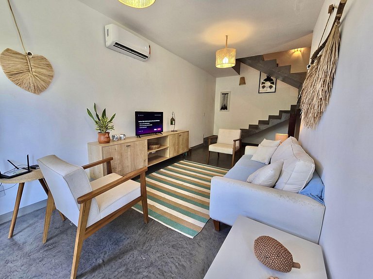 Casa em Taipu de Fora com Piscina - 100m da Praia