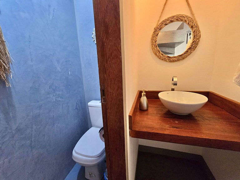 Casa em Taipu de Fora com Piscina - 100m da Praia