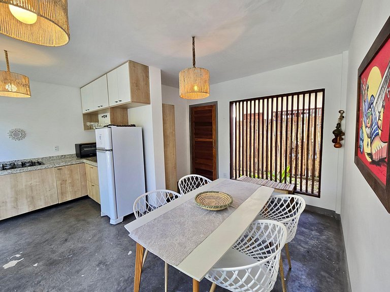Casa em Taipu de Fora com Piscina - 100m da Praia