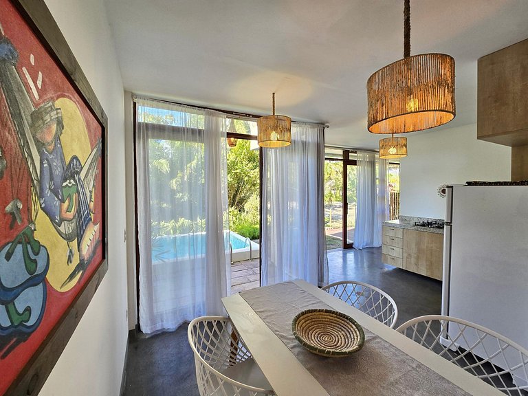 Casa em Taipu de Fora com Piscina - 100m da Praia