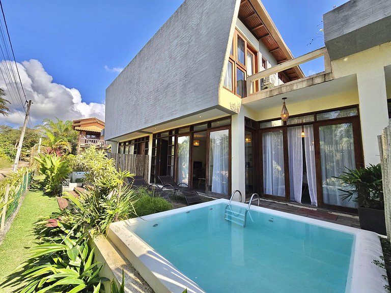 Casa em Taipu de Fora com Piscina - 100m da Praia