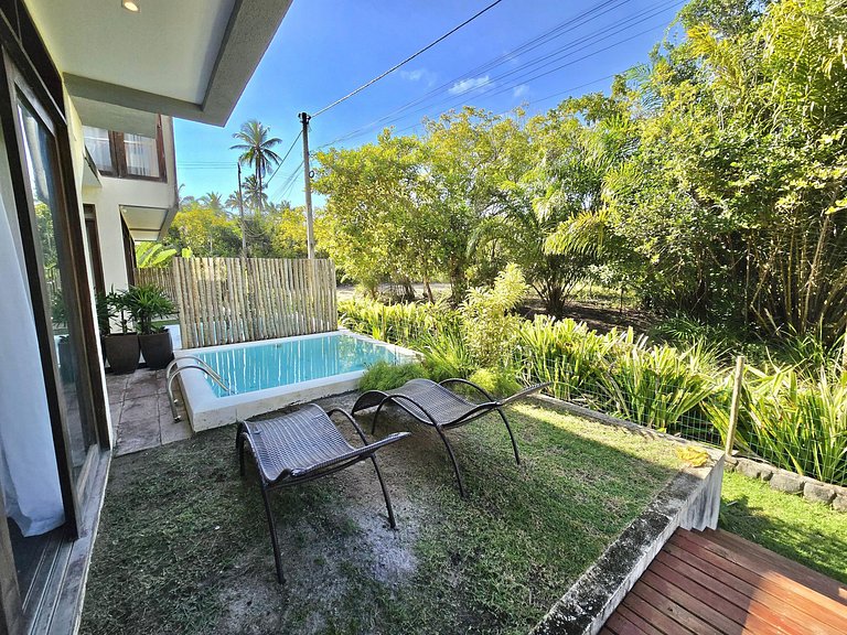 Casa em Taipu de Fora com Piscina - 100m da Praia