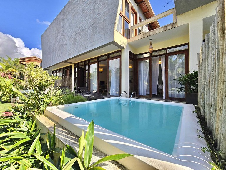 Casa em Taipu de Fora com Piscina - 100m da Praia