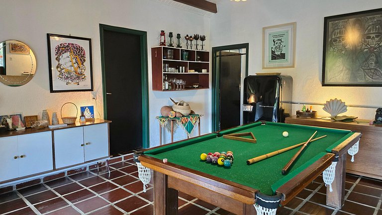 Casa com Piscina Aquecida e Vista Para o Mar