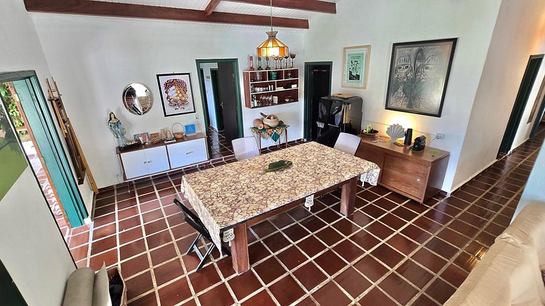 Casa com Piscina Aquecida e Vista Para o Mar