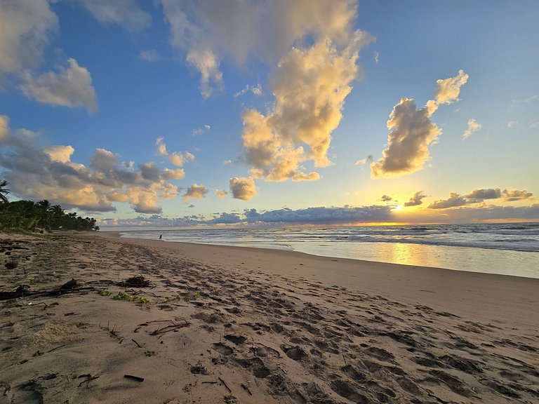 Casa em Taipu de Fora com Piscina - 100m da Praia