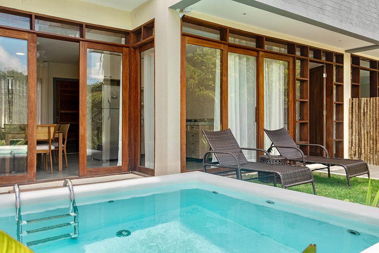 Casa em Taipu de Fora 100m da Praia - Com Piscina