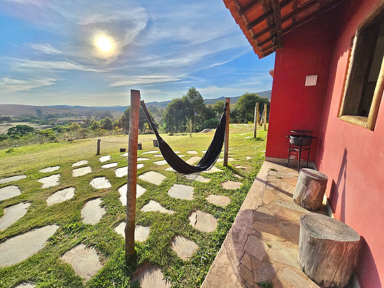 Chalé Vermelho - Pão Sobre as Águas