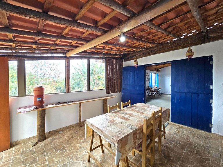 Sítio Trololó - Ao lado da cachoeira do Tira Prosa