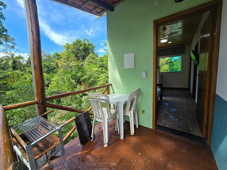Kitnet Perto da Praia de Ubatumirim - 4 pessoas